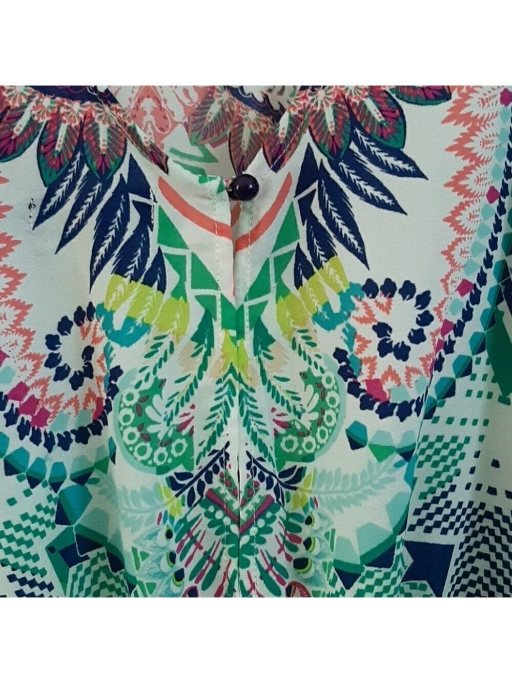 City Triangles Coloful Romper - Picture 8 of 13